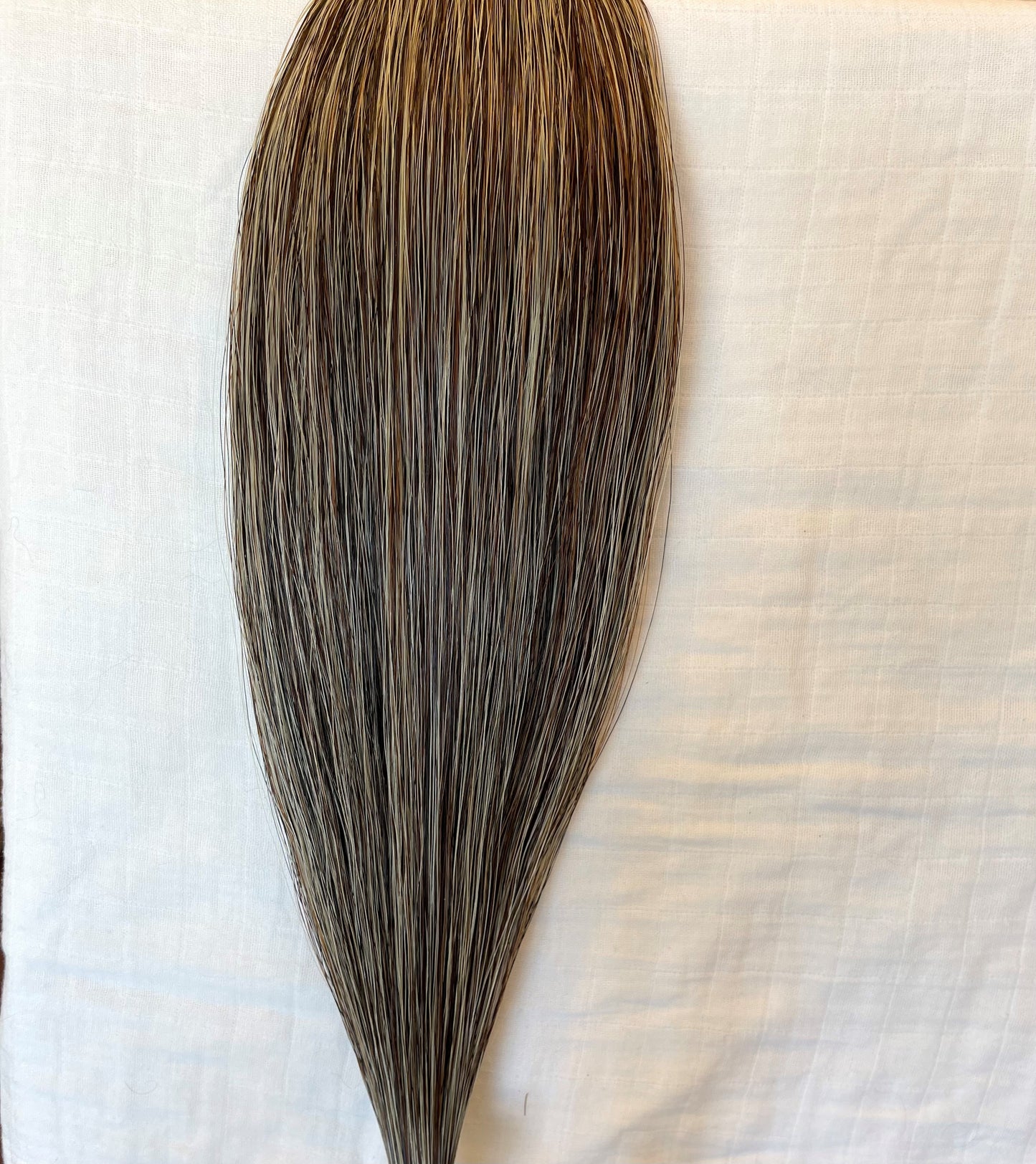 Dark Flaxen Sorrel Horse Tail Hair