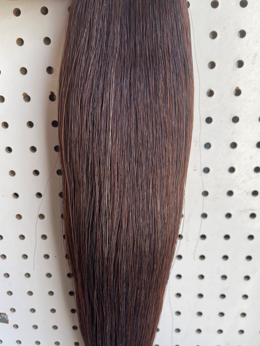 Dark Sorrel Horse Tail Hair