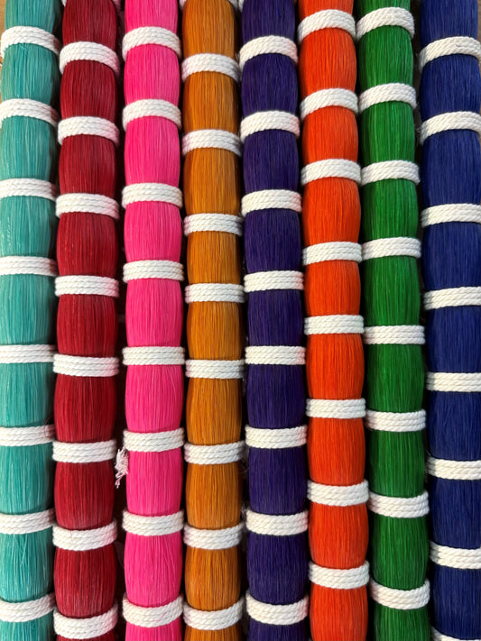 Colorful Dyed Horse Tail Hair