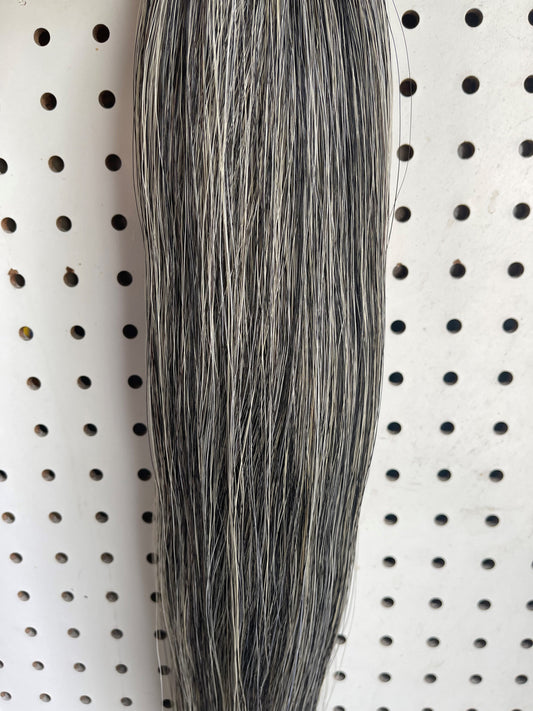 Medium Gray Horse Tail Hair