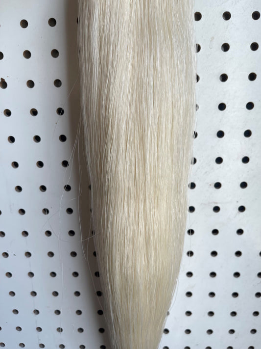 Pure White Horse Tail Hair